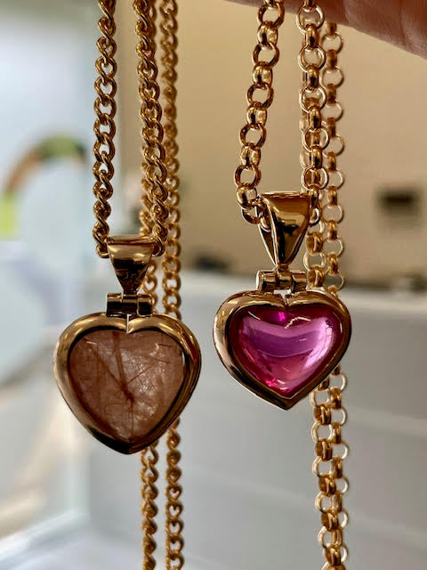 Heart of Gold Pendents