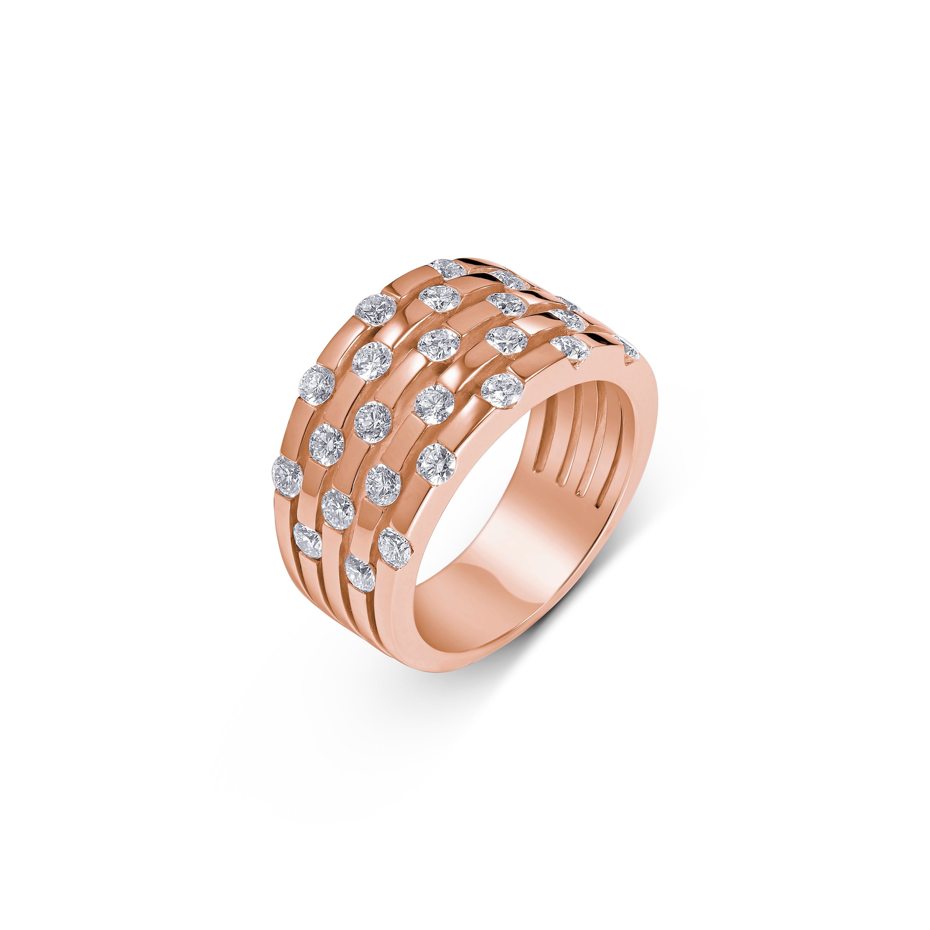 18ct rose gold eternity ring deals
